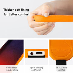 WI001 Heated Insoles-Orange