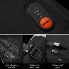 WG001 Klassische beheizte Handschuhe – Schwarz