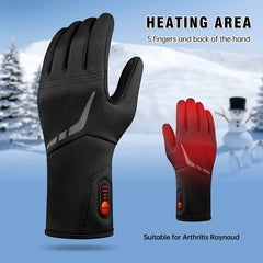 WL001-Classic beheizte Handschuheinlagen – Schwarz