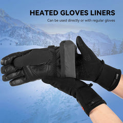WL001-Classic beheizte Handschuheinlagen – Schwarz