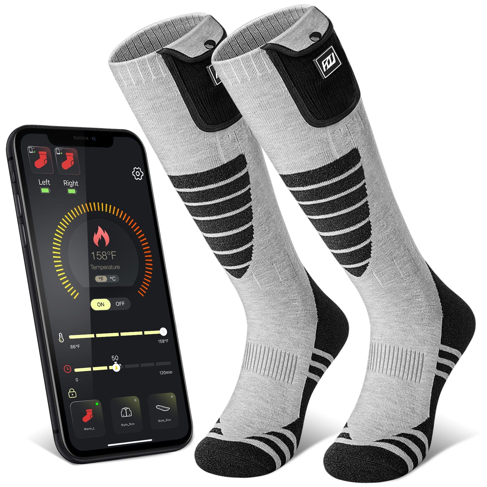 WS004 Heated Socks – WASOTO HEAT